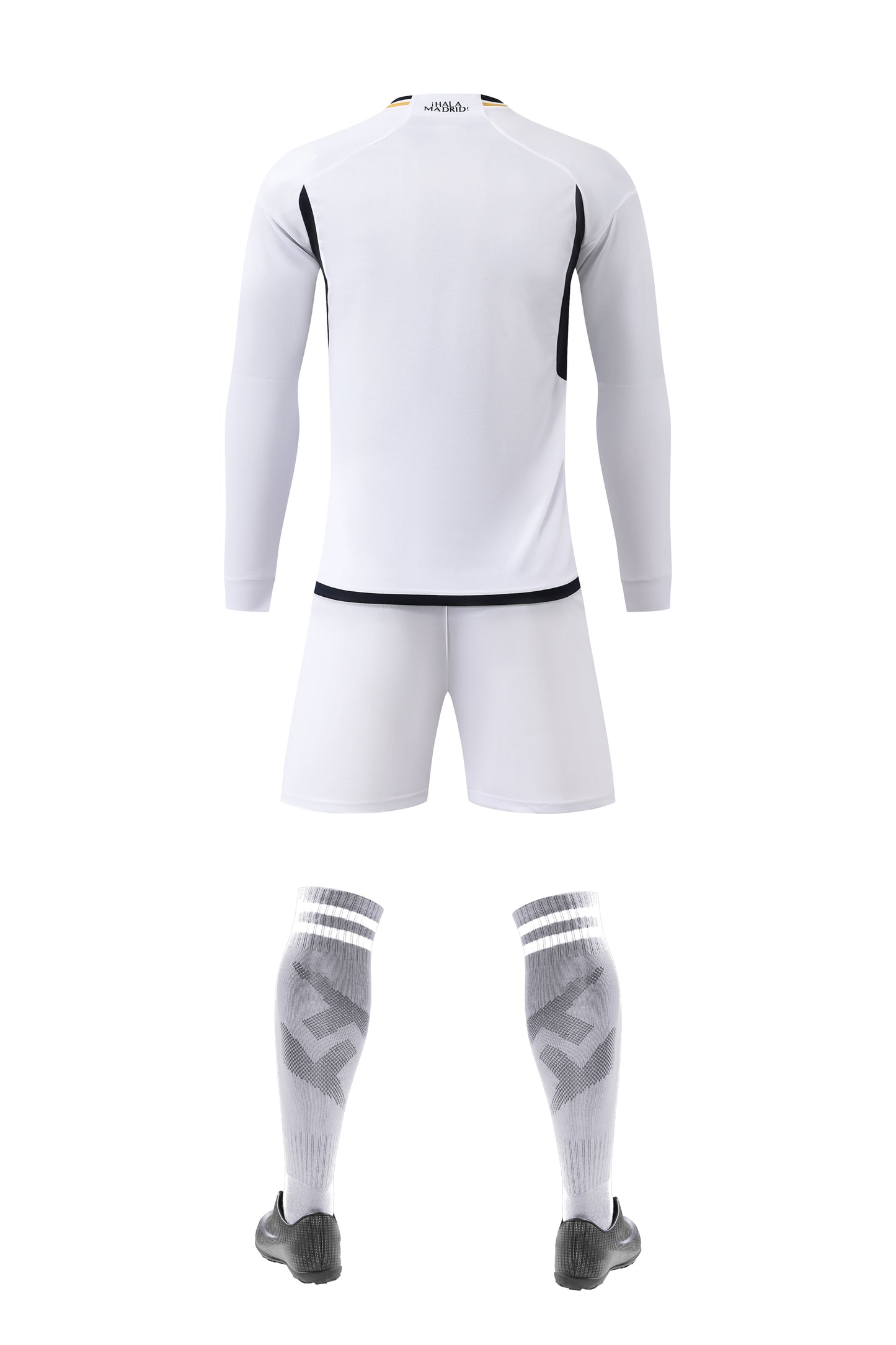2023-24 Real Madrid Home Long Sleeve Jersey