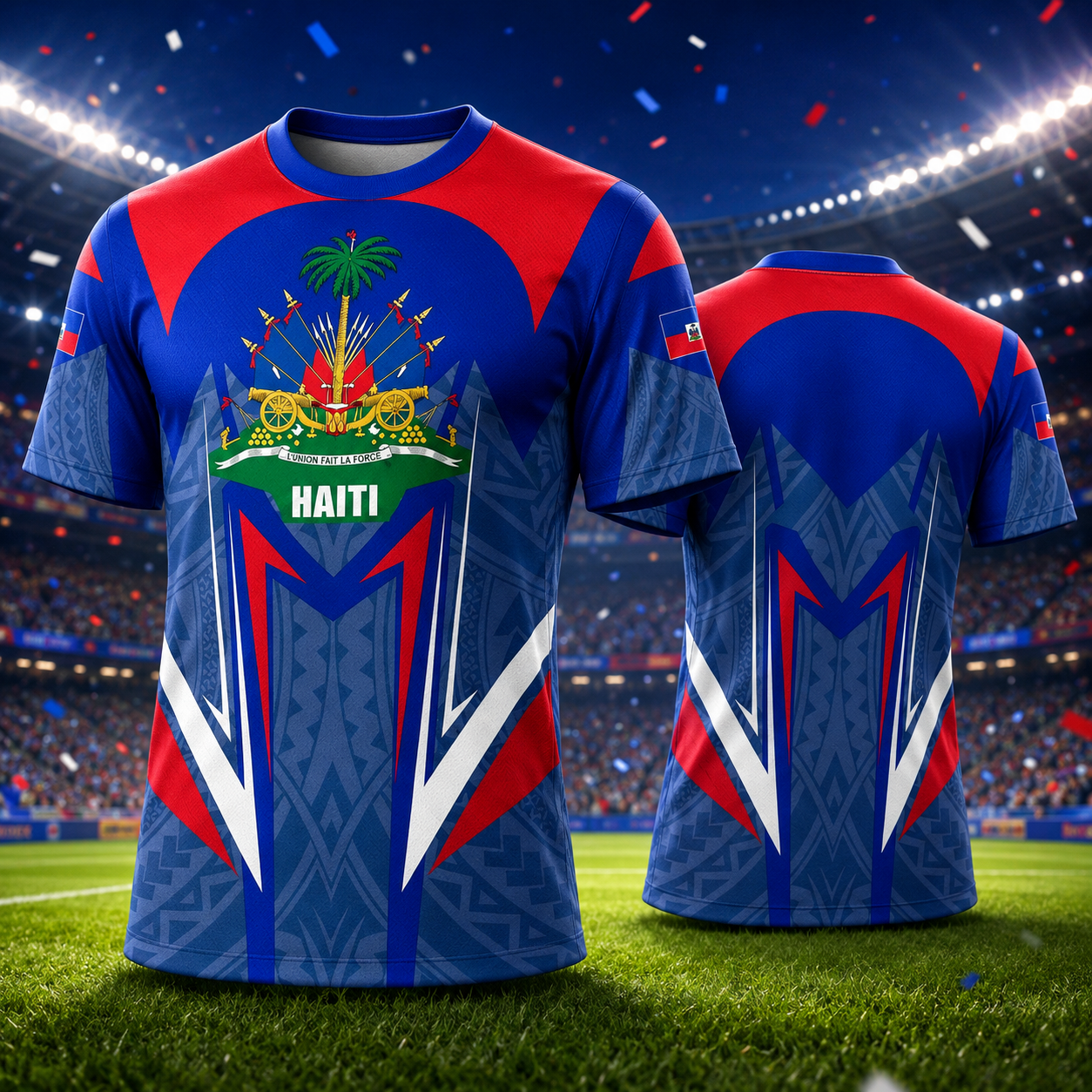 Haiti Heritage Soccer Jersey