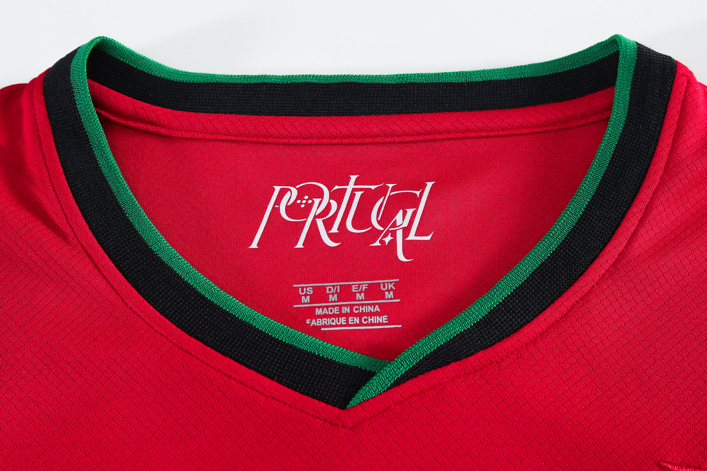 2024-25 Portugal Home Red Shorts (Misprint)