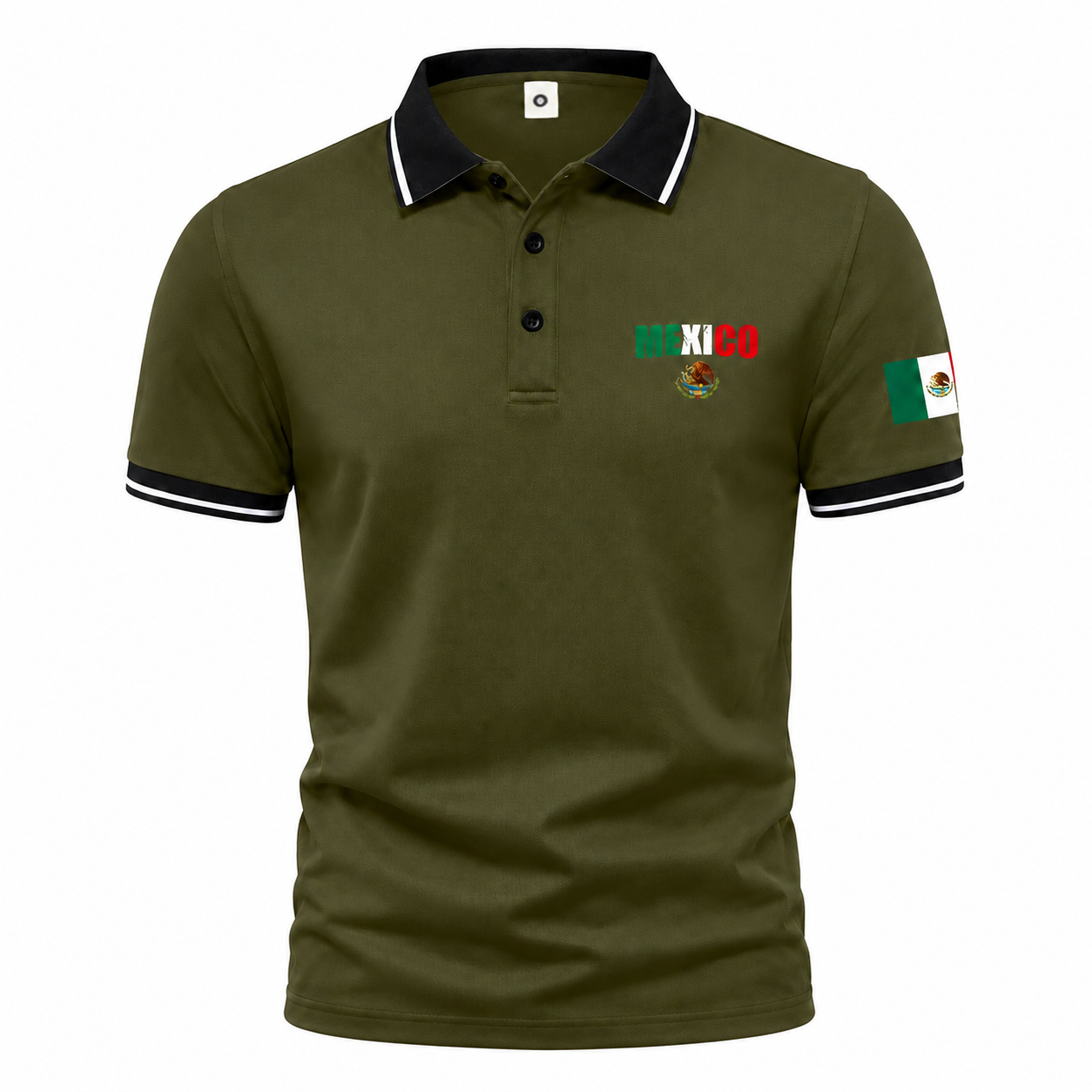 Mexico World Cup 2026 Men's Retro Polo
