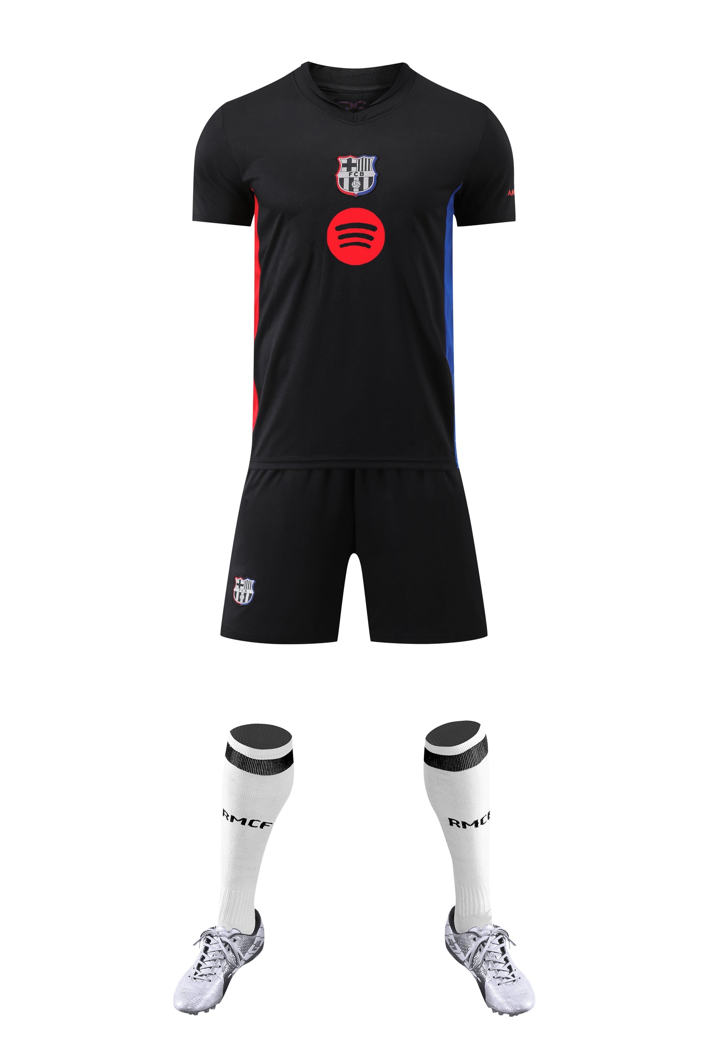 2024-25 Barcelona Away Black Jersey