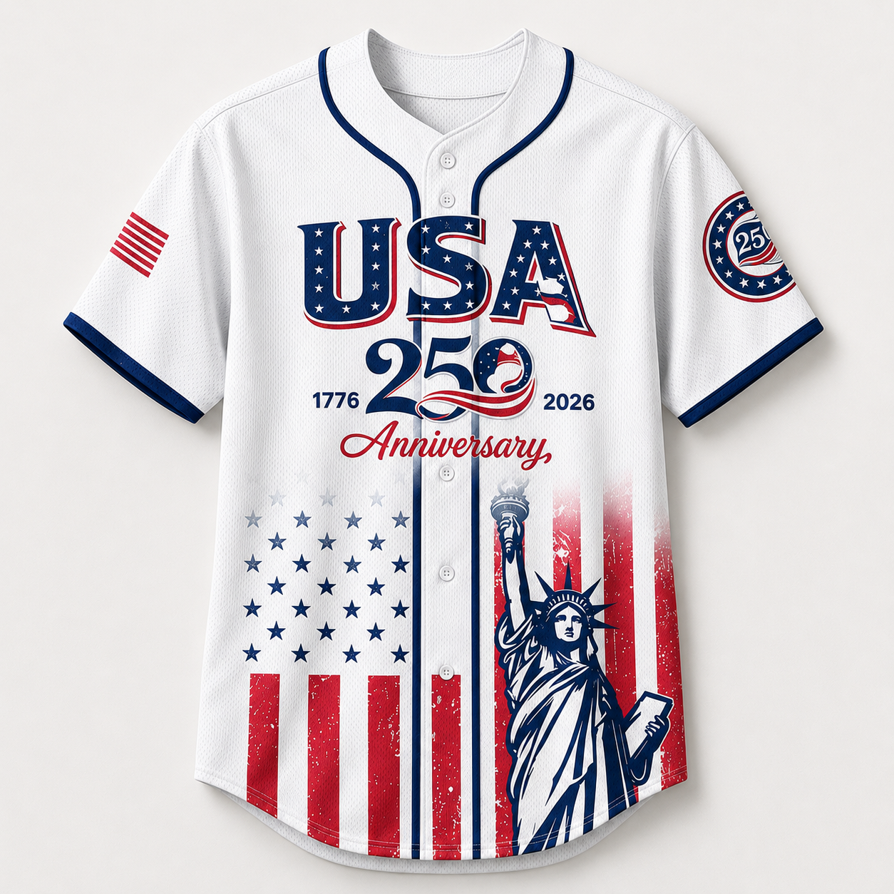 USA 250th Anniversary Baseball Jersey