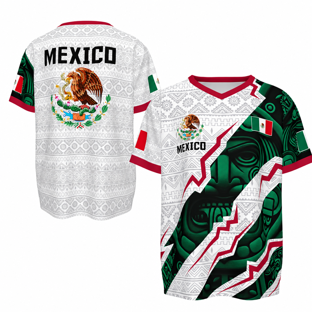 Mexico 2026 Aztec Spirit Soccer Jersey
