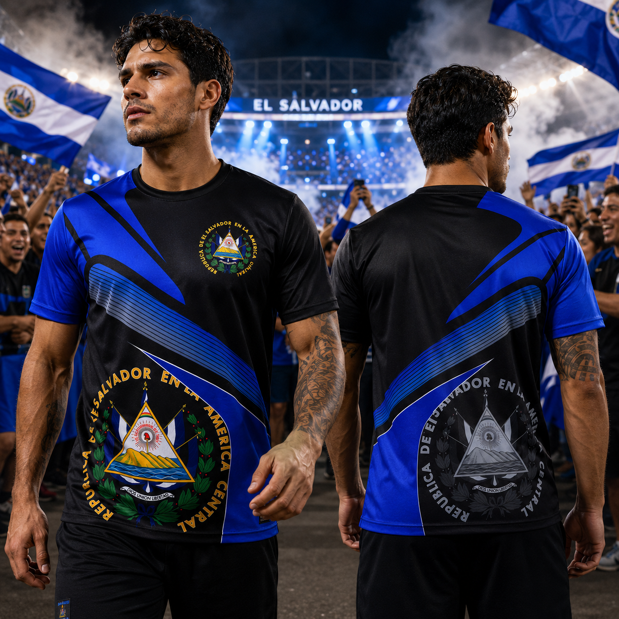 El Salvador Soccer Jersey 2026 World Cup Fan T-Shirt