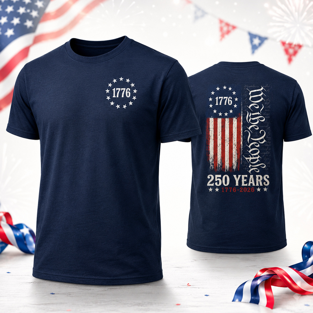 We The People 250th Anniversary T-Shirt