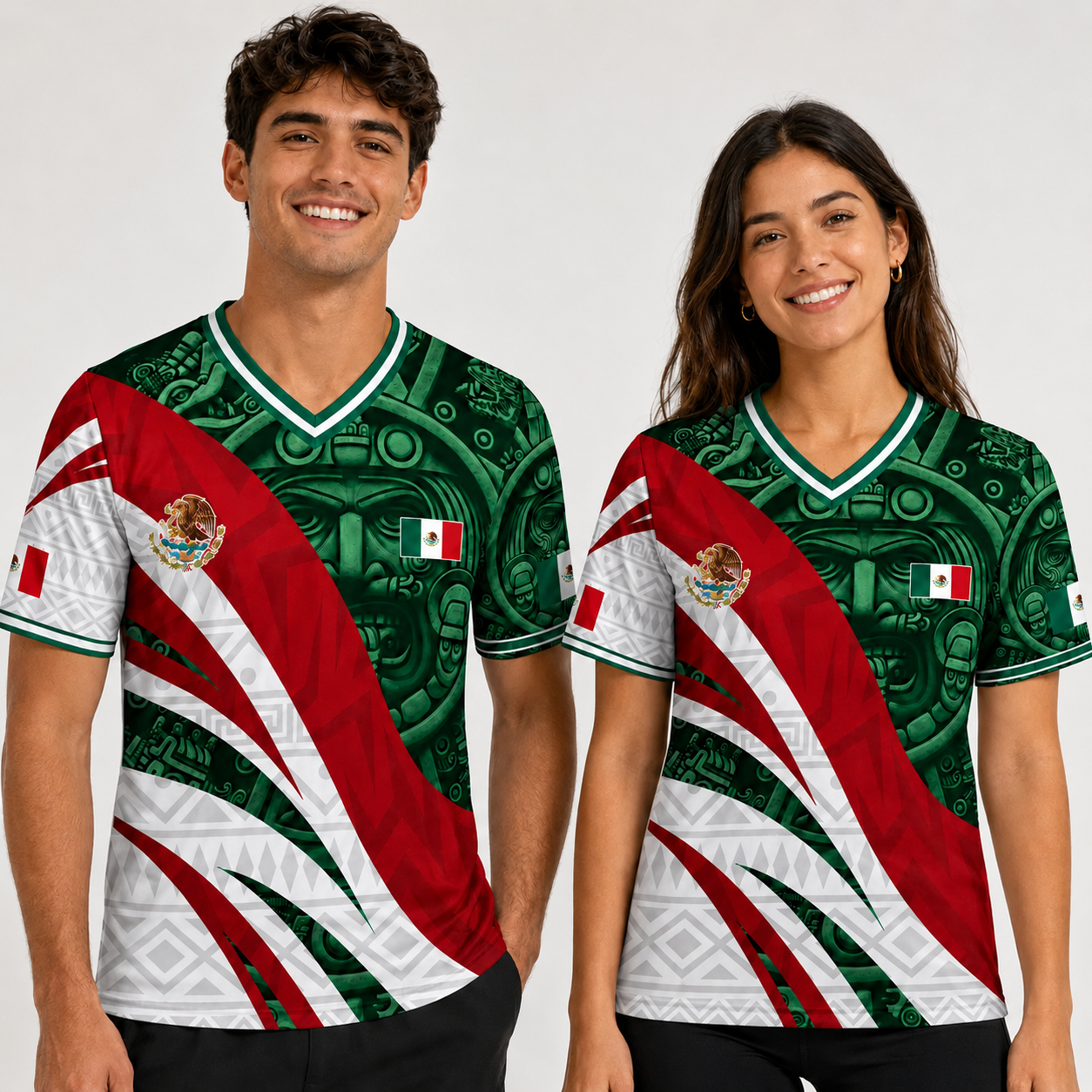 Viva México!Unisex World Cup V-Neck Jersey