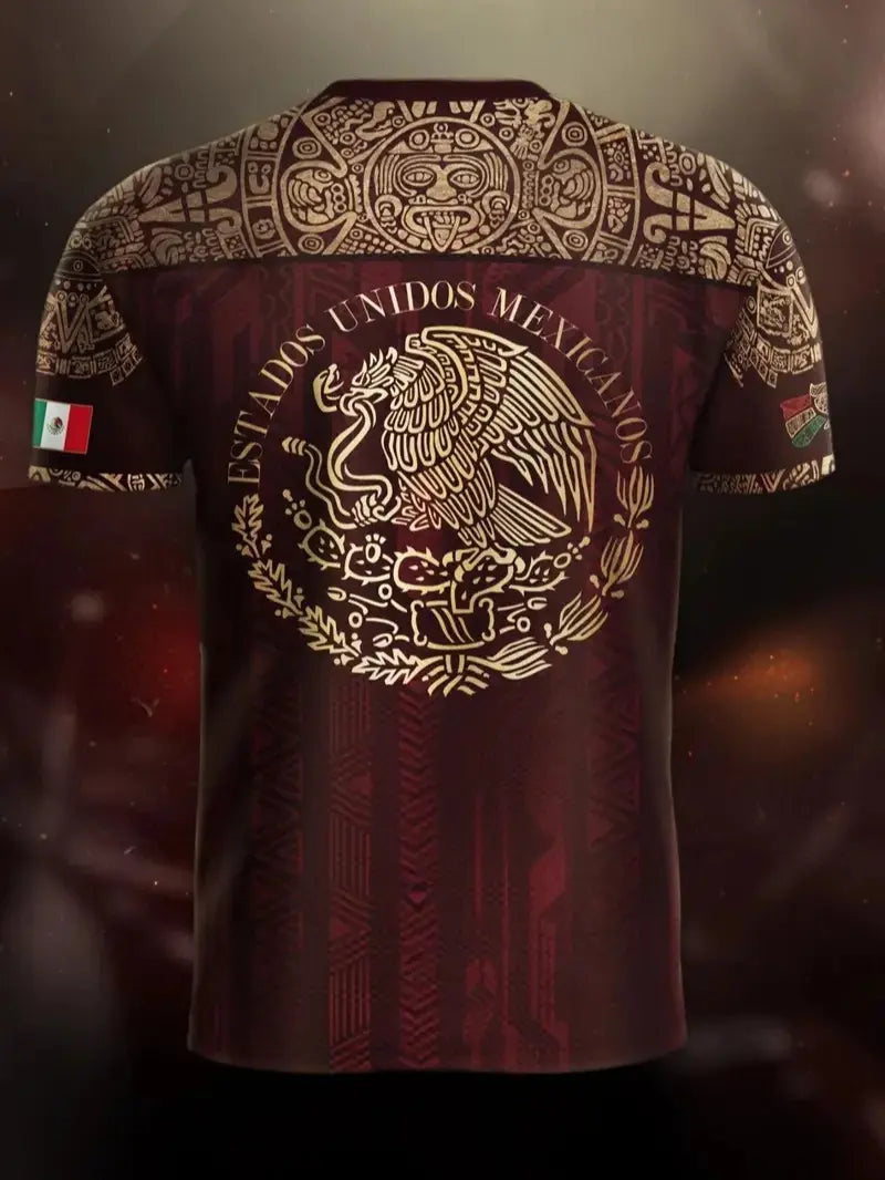 Mexico Aztec Eagle Heritage Soccer Performance Jersey