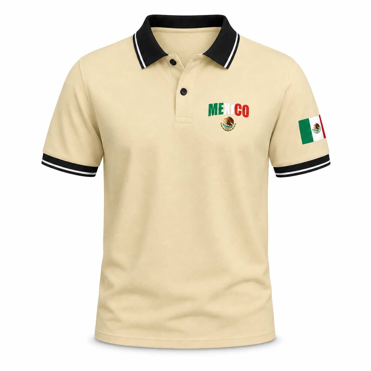 Mexico World Cup 2026 Men's Retro Polo