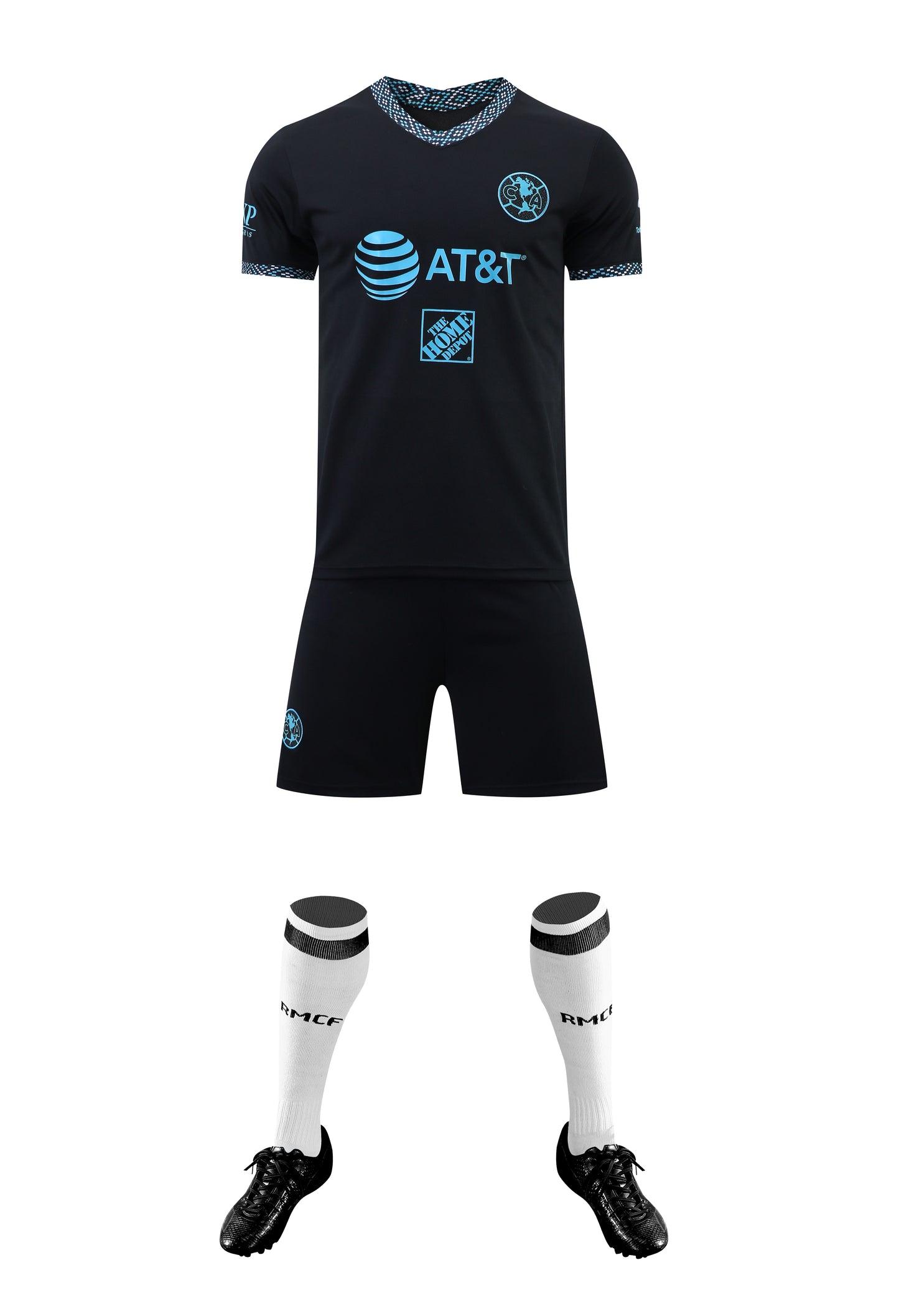 22-23 America Away Black Jersey
