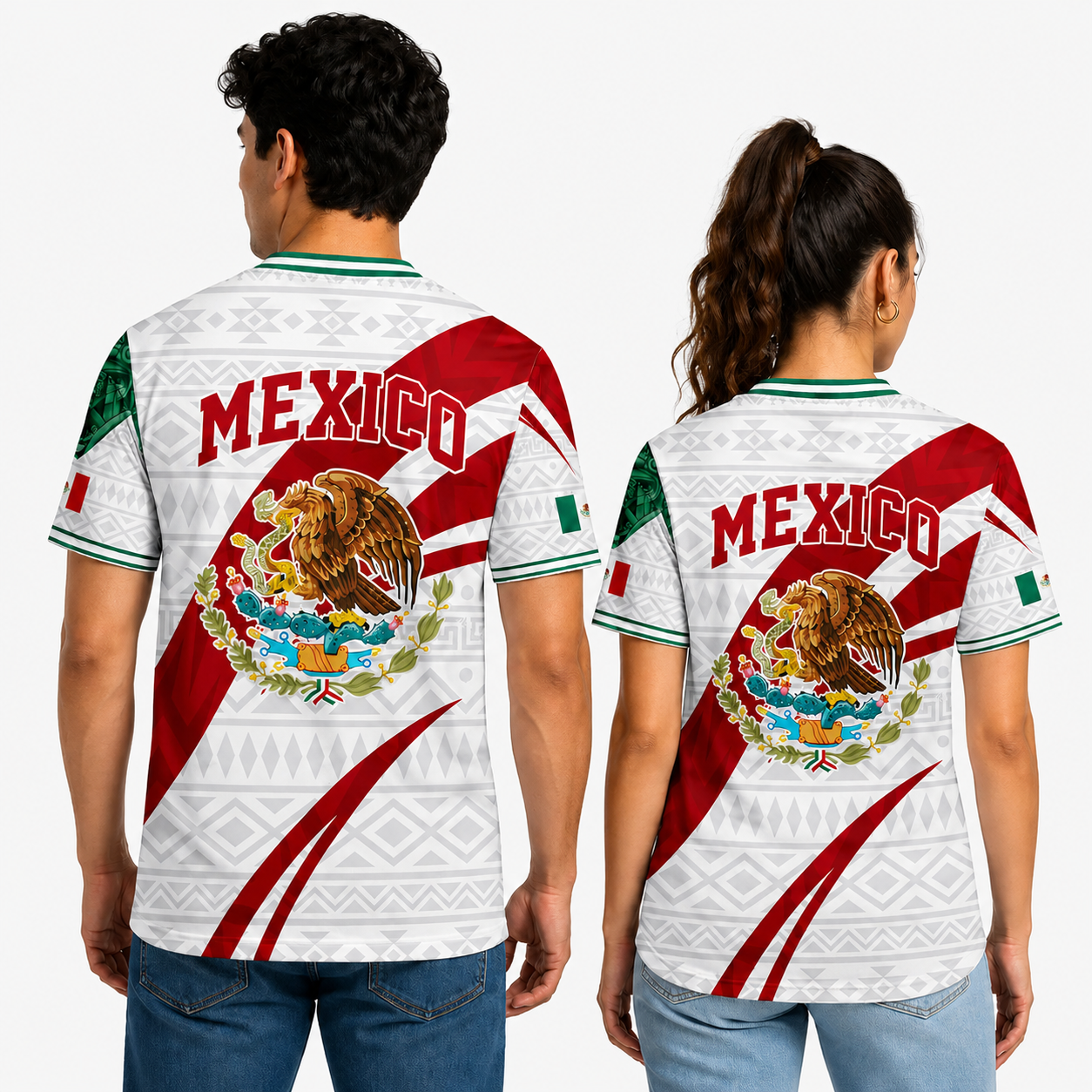 Viva México!Unisex World Cup V-Neck Jersey