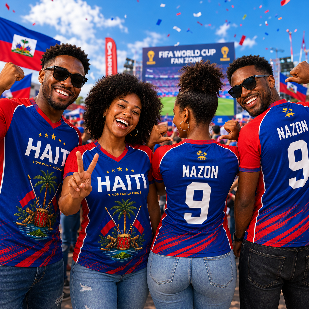 Custom Haiti Soccer Jersey 2026