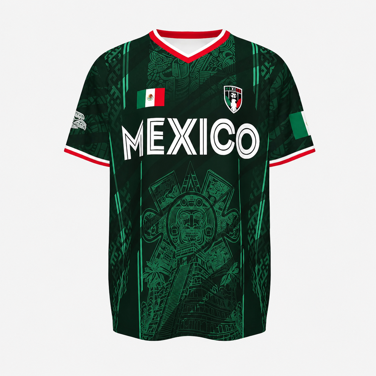 2026 Mexico Retro Soccer Jersey – Pyramid Fan Shirt