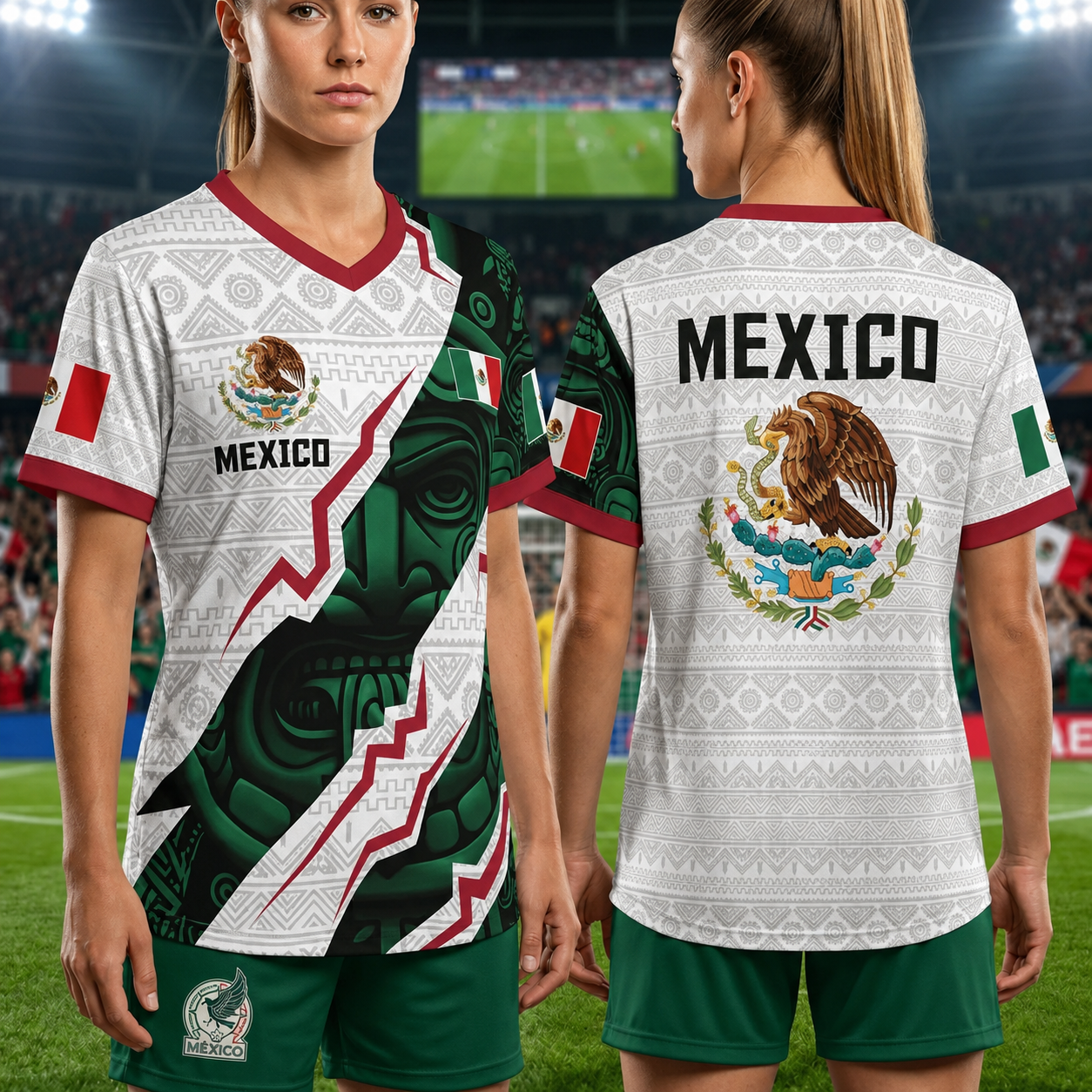 Mexico 2026 Aztec Spirit Soccer Jersey