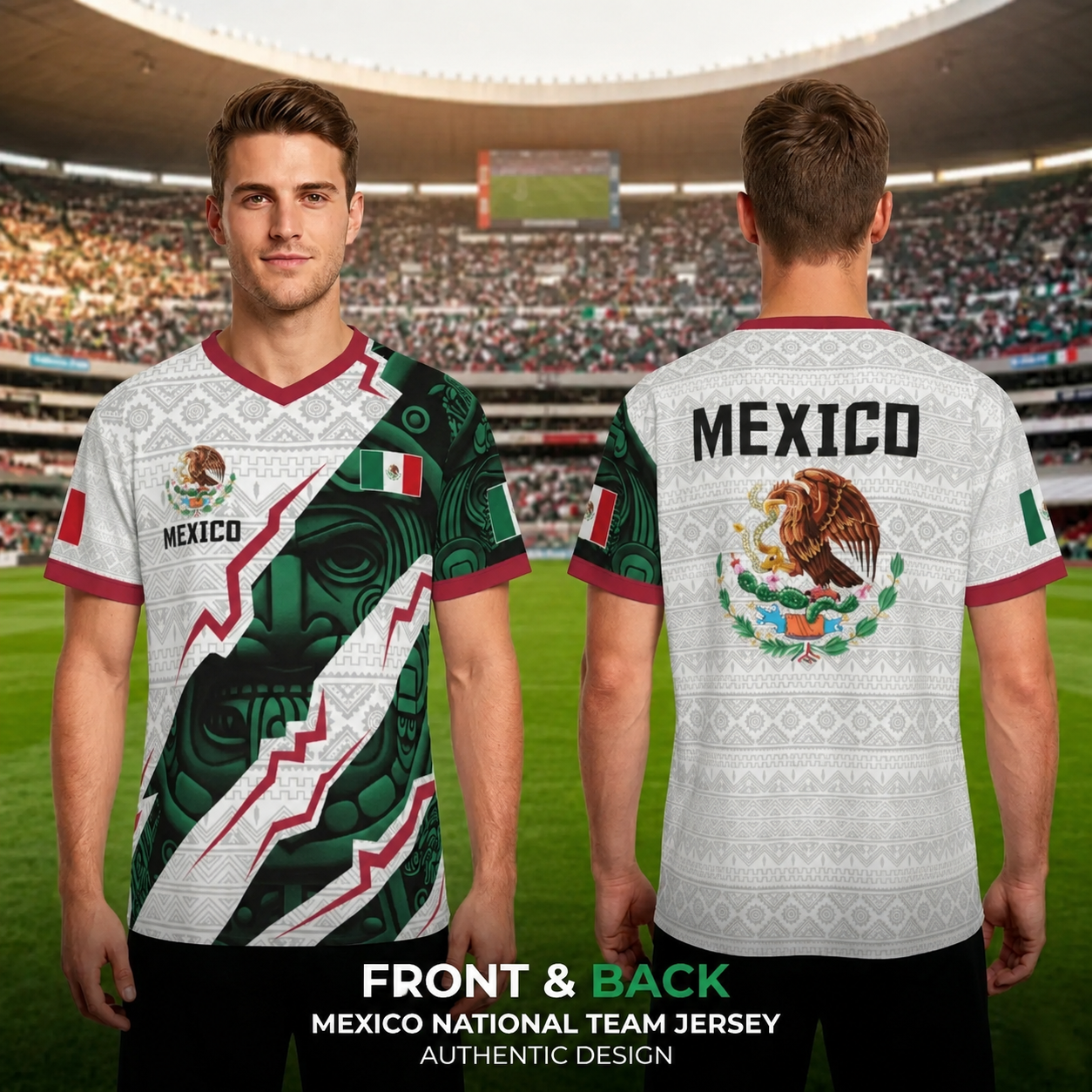 Mexico 2026 Aztec Spirit Soccer Jersey