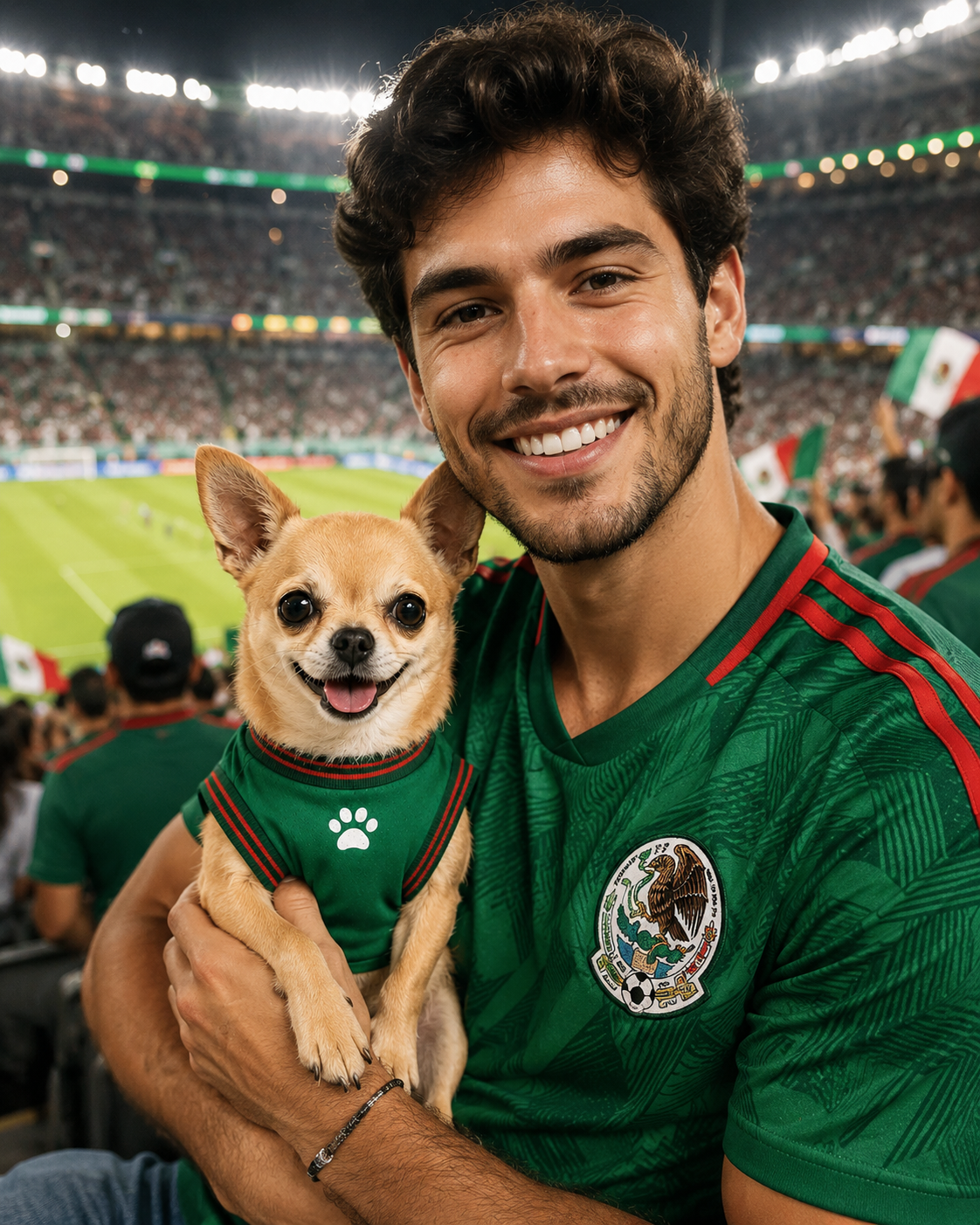 World Cup Mexico Pet Shirt