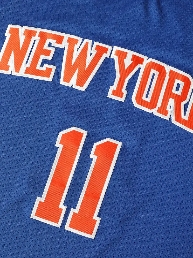 Basketball Jersey Letter & Number Contrast Stitched Embroidery Design