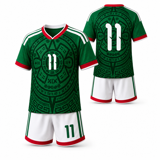 Personalized Mexico World Cup Kids Soccer Set