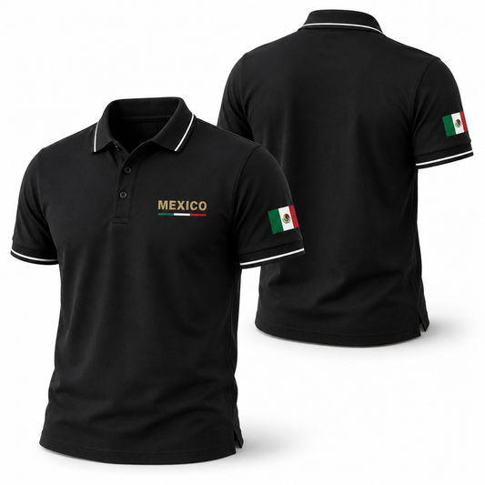 Mexico World Cup 2026 Men's Retro Polo