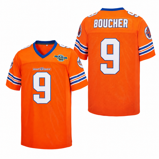 Embroidered #9 Mud Dogs Jersey
