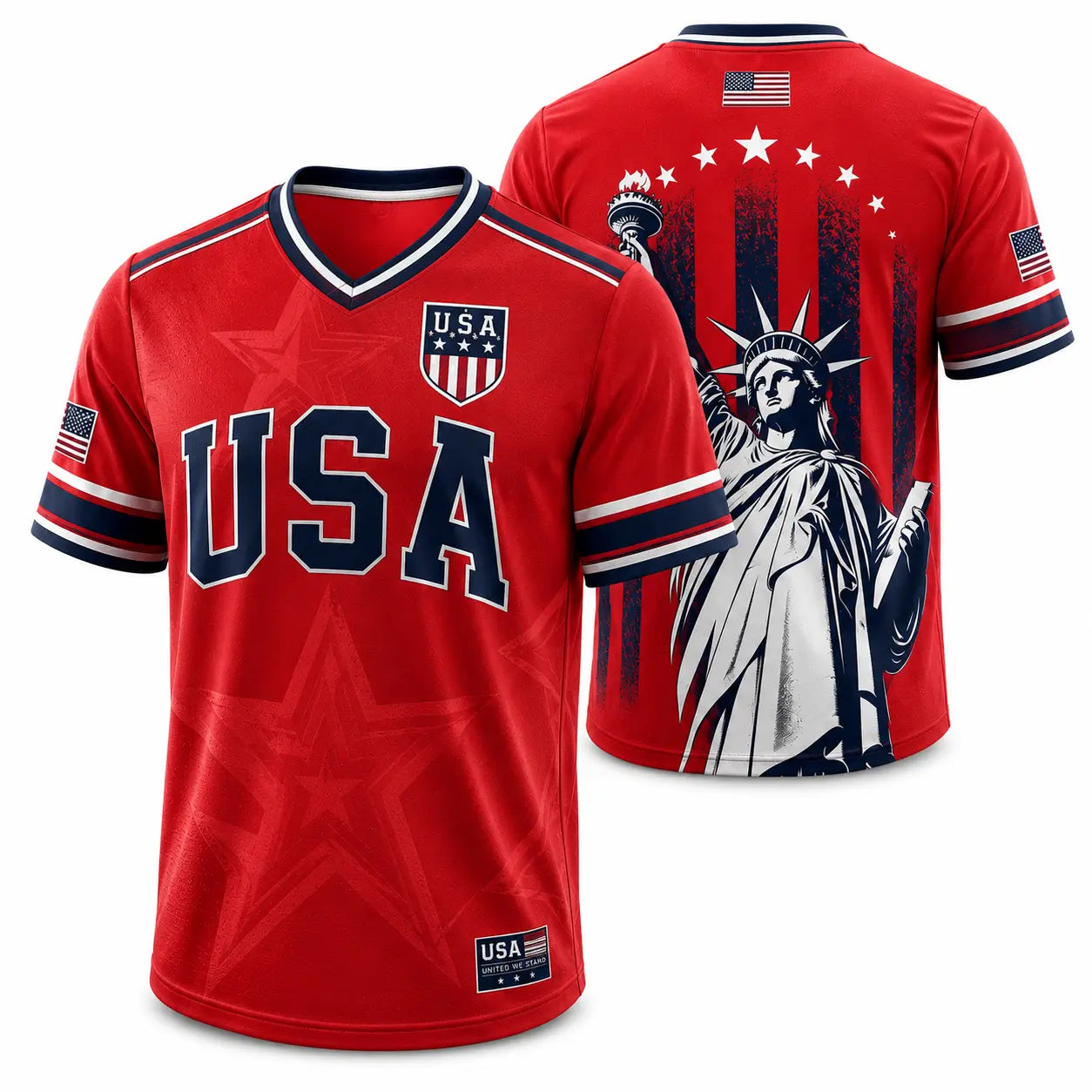 USA 4th of July Soccer Jersey