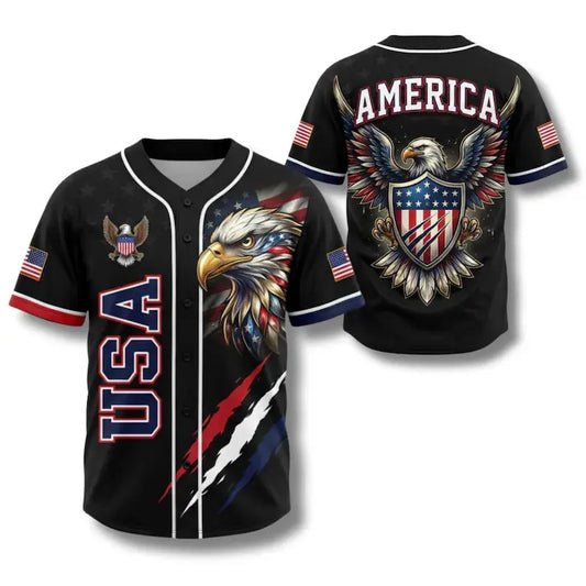 Camiseta de béisbol del 250 aniversario de EE. UU.