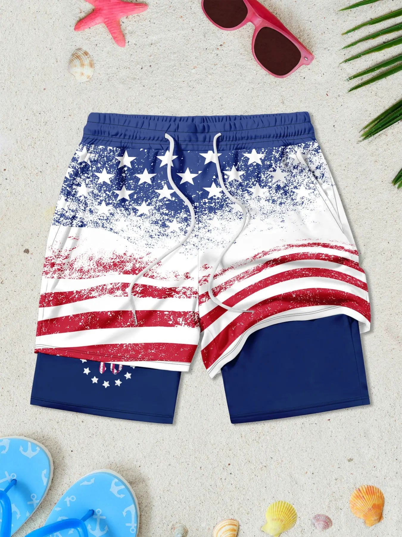 Usa 250th Anniversary Flag Print
