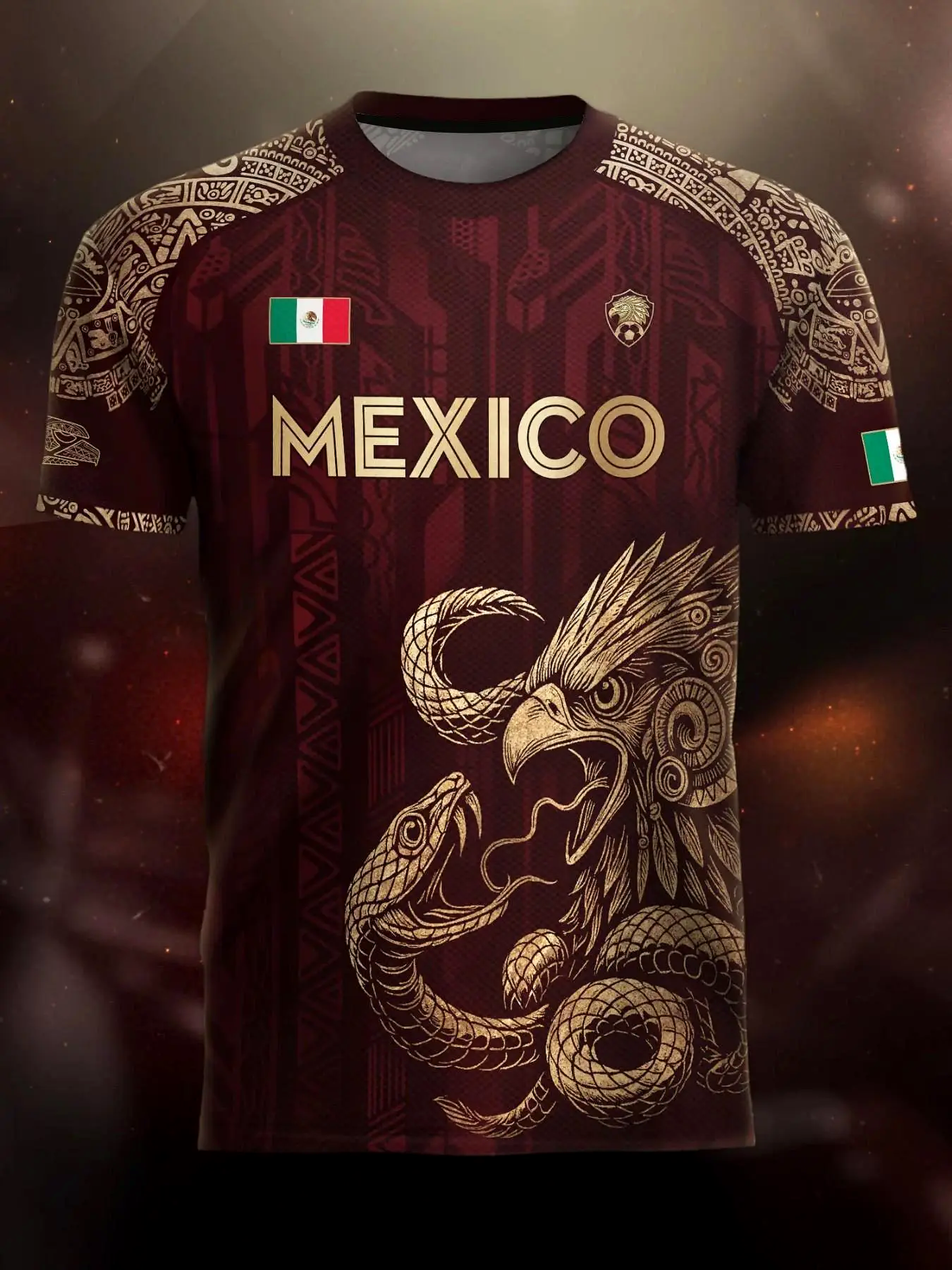 Mexico Aztec Eagle Soccer Jersey – 2026 Match Day Fan Shirt 🇲🇽