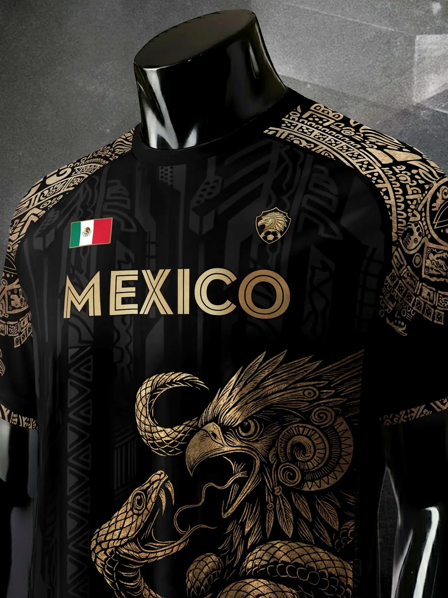 Mexico Aztec Eagle Soccer Jersey – 2026 Match Day Fan Shirt 🇲🇽
