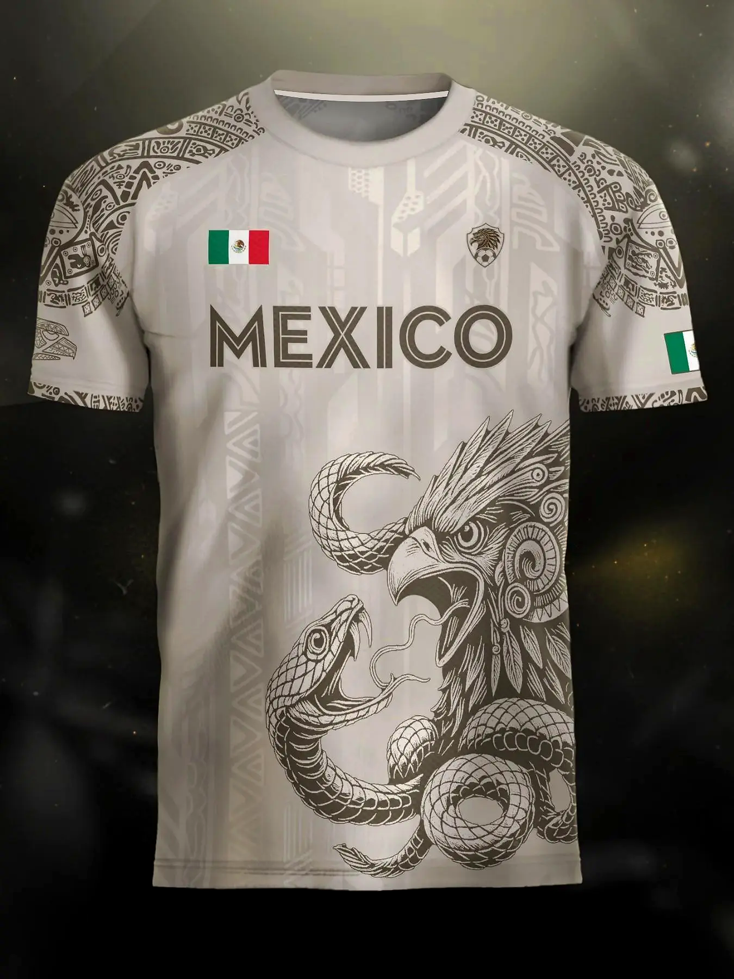 Mexico Aztec Eagle Soccer Jersey – 2026 Match Day Fan Shirt 🇲🇽